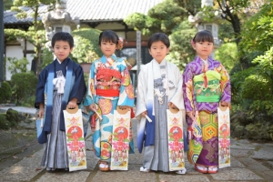 5歳児　七五三記念撮影