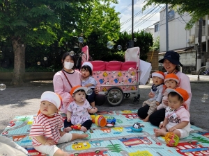 つぼみ　しゃぼん玉